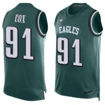 Nike Eagles -91 Fletcher Cox Midnight Green Team Color Stitched NFL Limited Tank Top Jersey Nike Eagles -91 Fletcher Cox Midnight Green Team Color Stitched NFL Limited Tank Top Jersey