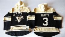 Pittsburgh Penguins -3 Olli Maatta Black Sawyer Hooded Sweatshirt Stitched NHL Jersey Pittsburgh Penguins -3 Olli Maatta Black Sawyer Hooded Sweatshirt Stitched NHL Jersey