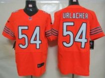 Nike Bears -54 Brian Urlacher Orange Alternate Stitched NFL Elite Jersey Nike Bears -54 Brian Urlacher Orange Alternate Stitched NFL Elite Jersey