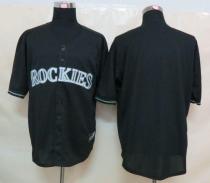 Colorado Rockies Blank Black Fashion Stitched MLB Jersey Colorado Rockies Blank Black Fashion Stitched MLB Jersey