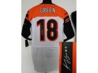 NEW jerseys cincinnati bengals -18 green white(Elite signature)