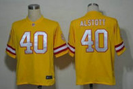 Nike Buccaneers -40 Mike Alstott Orange Alternate Stitched NFL Game Jersey
