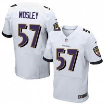 NEW Ravens -57 CJ Mosley White Stitched NFL New Elite Jersey NEW Ravens -57 CJ Mosley White Stitched NFL New Elite Jersey