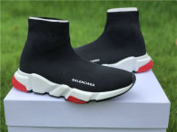 Authentic Balenciaga Speed Trainer black red (women)