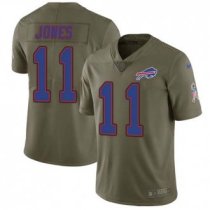 Nike Bills -11 Zay Jones Olive Stitched NFL Limited 2017 Salute To Service Jersey Nike Bills -11 Zay Jones Olive Stitched NFL Limited 2017 Salute To Service Jersey