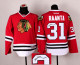 Autographed Chicago Blackhawks -31 Antti Niemi Stitched Red NHL Jersey