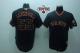 San Francisco Giants #55 Tim Lincecum Black W 2014 World Series Champions Patch Stitched MLB Jersey