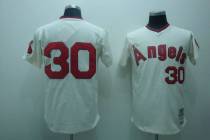 Los Angeles Angels of Anaheim -30 Nolan Ryan Stitched Cream MLB Jersey Los Angeles Angels of Anaheim -30 Nolan Ryan Stitched Cream MLB Jersey