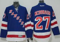 New York Rangers -27 Ryan McDonagh Blue Home Stitched NHL Jersey New York Rangers -27 Ryan McDonagh Blue Home Stitched NHL Jersey