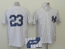 Autographed MLB New York Yankees -23 Don Mattingly White Stitched Jersey Autographed MLB New York Yankees -23 Don Mattingly White Stitched Jersey