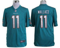 Nike Dolphins -11 Mike Wallace Aqua Green Team Color Stitched NFL Game Jersey Nike Dolphins -11 Mike Wallace Aqua Green Team Color Stitched NFL Game Jersey