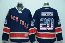 New York Rangers -20 Chris Kreider Navy Blue USA Flag Fashion Stitched NHL Jersey New York Rangers -20 Chris Kreider Navy Blue USA Flag Fashion Stitched NHL Jersey