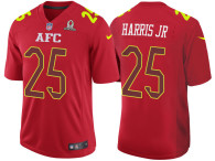 2017 PRO BOWL AFC CHRIS HARRIS JR RED GAME JERSEY