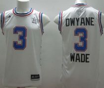 Miami Heat -3 Dwyane Wade White 2015 All Star Stitched NBA Jersey Miami Heat -3 Dwyane Wade White 2015 All Star Stitched NBA Jersey