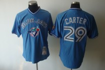 Mitchell And Ness Toronto Blue Jays #29 Joe Carter Blue Stitched MLB Jersey Mitchell And Ness Toronto Blue Jays #29 Joe Carter Blue Stitched MLB Jersey