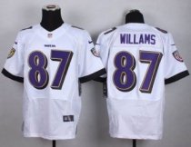 Nike Baltimore ravens -87 Maxx Williams White Stitched NFL New Elite Jersey Nike Baltimore ravens -87 Maxx Williams White Stitched NFL New Elite Jersey