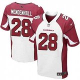Nike Arizona Cardinals -28 Mendenhall Jersey White Elite Road Jersey