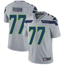 Nike Seahawks -77 Ahtyba Rubin Grey Alternate Stitched NFL Vapor Untouchable Limited Jersey Nike Seahawks -77 Ahtyba Rubin Grey Alternate Stitched NFL Vapor Untouchable Limited Jersey