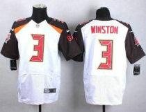 Nike Tampa Bay Buccaneers -3 Jameis Winston White Stitched NFL New Elite Jersey Nike Tampa Bay Buccaneers -3 Jameis Winston White Stitched NFL New Elite Jersey