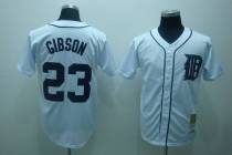Mitchell and Ness Detroit Tigers #23 Kirk Gibson Stitched White Throwback MLB Jersey Mitchell and Ness Detroit Tigers #23 Kirk Gibson Stitched White Throwback MLB Jersey