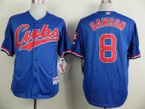 Chicago Cubs -8 Andre Dawson Blue 1994 Turn Back The Clock Stitched MLB Jersey Chicago Cubs -8 Andre Dawson Blue 1994 Turn Back The Clock Stitched MLB Jersey