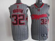 Los Angeles Clippers -32 Blake Griffin Grey Static Fashion Stitched NBA Jersey