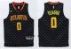 Atlanta Hawks -0 Jeff Teague Black Swingman Stitched NBA Jersey