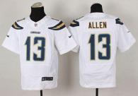 Nike San Diego Chargers #13 Keenan Allen White Men’s Stitched NFL New Elite Jersey