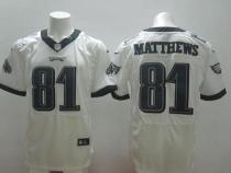 Nike Philadelphia Eagles #81 Jordan Matthews White Men's Stitched NFL New Elite Jersey Nike Philadelphia Eagles #81 Jordan Matthews White Men's Stitched NFL New Elite Jersey