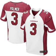 Nike Arizona Cardinals -3 Palmer Jersey White Elite Road Jersey