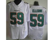 Nike Miami Dolphins 59 Dannell Ellerbe Elite White NFL Jersey Nike Miami Dolphins 59 Dannell Ellerbe Elite White NFL Jersey