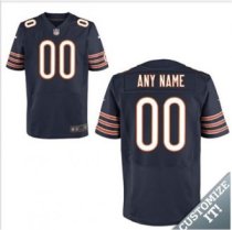 Nike Chicago Bears -00 Blue Any Name Elite Jersey Nike Chicago Bears -00 Blue Any Name Elite Jersey