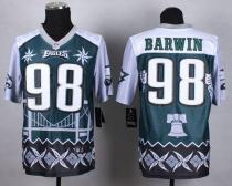 Nike Philadelphia Eagles #98 Connor Barwin Midnight Green Men's Stitched NFL Elite Noble Fashion Jer Nike Philadelphia Eagles #98 Connor Barwin Midnight Green Men's Stitched NFL Elite Noble Fashion Jer