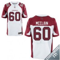 Nike Arizona Cardinals -60 Mcclain Jersey White Elite Road Jersey