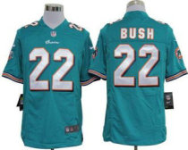 Nike Dolphins -22 Reggie Bush Aqua Green Team Color Stitched NFL Game Jersey Nike Dolphins -22 Reggie Bush Aqua Green Team Color Stitched NFL Game Jersey