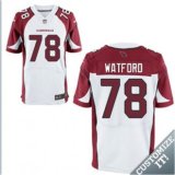 Nike Arizona Cardinals -78 Watford Jersey White Elite Road Jersey
