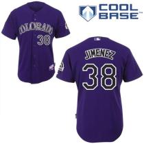 Colorado Rockies -38 Ubaldo Jimenez Purple Cool Base Stitched MLB Jersey Colorado Rockies -38 Ubaldo Jimenez Purple Cool Base Stitched MLB Jersey