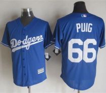 Los Angeles Dodgers -66 Yasiel Puig Blue New Cool Base Stitched MLB Jersey Los Angeles Dodgers -66 Yasiel Puig Blue New Cool Base Stitched MLB Jersey