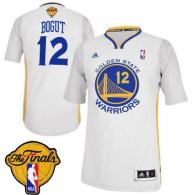 Revolution 30 Golden State Warriors -12 Andrew Bogut White Alternate The Finals Patch Stitched NBA J