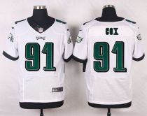 Nike Philadelphia Eagles #91 Fletcher Cox White Men's Stitched NFL Elite Jersey Nike Philadelphia Eagles #91 Fletcher Cox White Men's Stitched NFL Elite Jersey