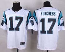 Nike Panthers -17 Devin Funchess White Men's Stitched NFL Elite Jersey Nike Panthers -17 Devin Funchess White Men's Stitched NFL Elite Jersey