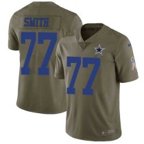 Nike Cowboys -77 Tyron Smith Olive Stitched NFL Limited 2017 Salute To Service Jersey Nike Cowboys -77 Tyron Smith Olive Stitched NFL Limited 2017 Salute To Service Jersey