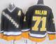 Pittsburgh Penguins -71 Evgeni Malkin Black Yellow CCM Throwback Stitched NHL Jersey