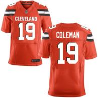 Nike Browns -19 Corey Coleman Orange Alternate Stitched NFL Elite Jersey