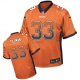 Nike Bears -33 Charles Tillman Orange Alternate Stitched NFL Elite Drift Fashion Jersey