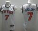 New York Knicks -7 Carmelo Anthony White Stitched NBA Jersey