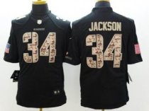 Nike Oakland Raiders -34 Bo Jackson Black NFL Limited Salute to Service Jersey Nike Oakland Raiders -34 Bo Jackson Black NFL Limited Salute to Service Jersey
