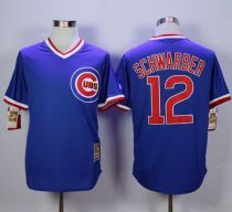 Chicago Cubs -12 Kyle Schwarber Blue Cooperstown Stitched MLB Jersey Chicago Cubs -12 Kyle Schwarber Blue Cooperstown Stitched MLB Jersey