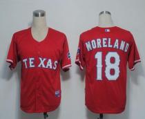 Texas Rangers #18 Mitch Moreland Red Cool Base Stitched MLB Jersey Texas Rangers #18 Mitch Moreland Red Cool Base Stitched MLB Jersey