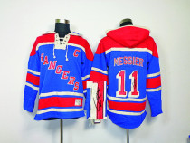 Autographed New York Rangers -11 Mark Messier Blue Sawyer Hooded Sweatshirt Stitched NHL Jersey Autographed New York Rangers -11 Mark Messier Blue Sawyer Hooded Sweatshirt Stitched NHL Jersey